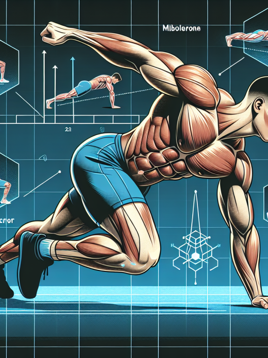 Cómo influye Mibolerone en ejercicios isométricos