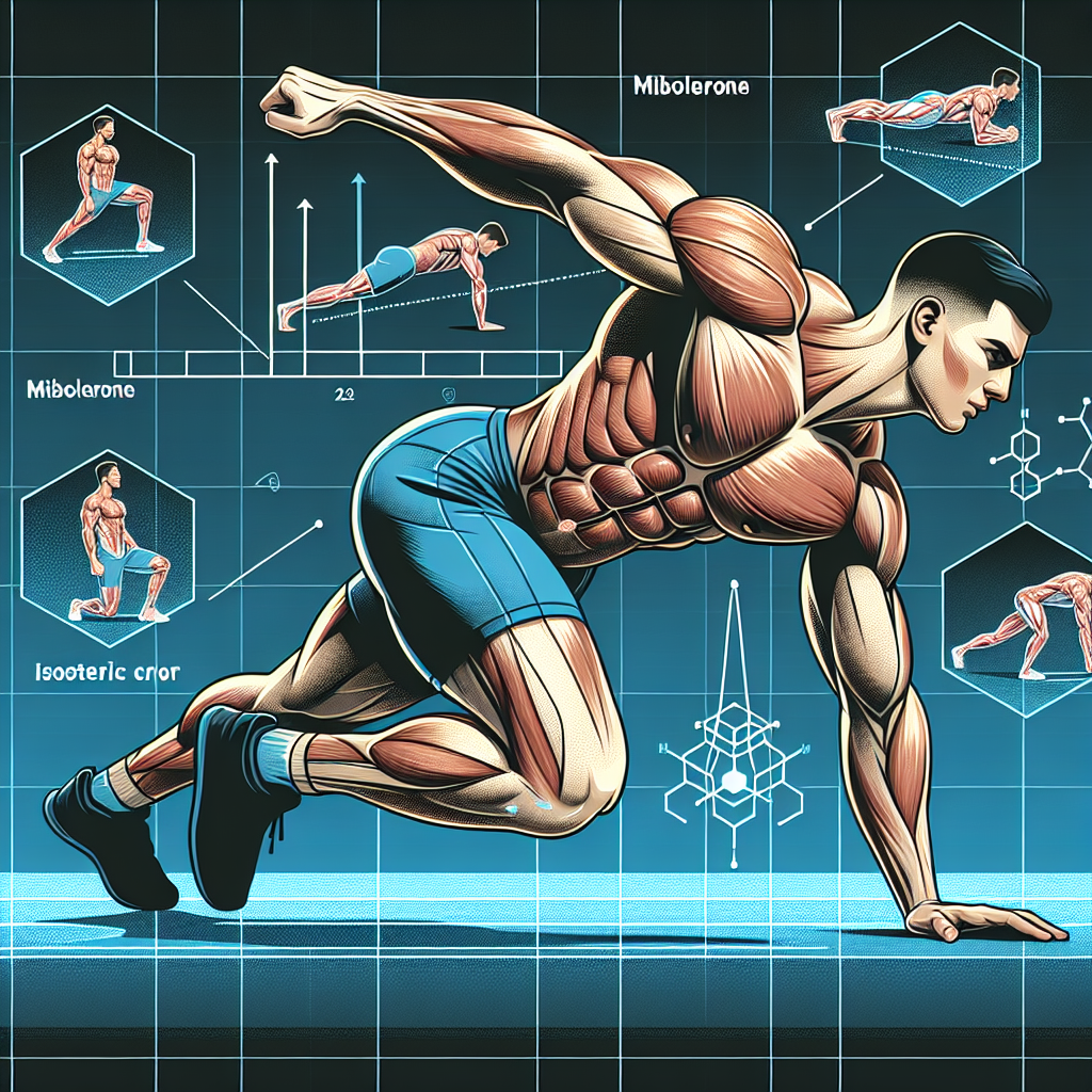 Cómo influye Mibolerone en ejercicios isométricos