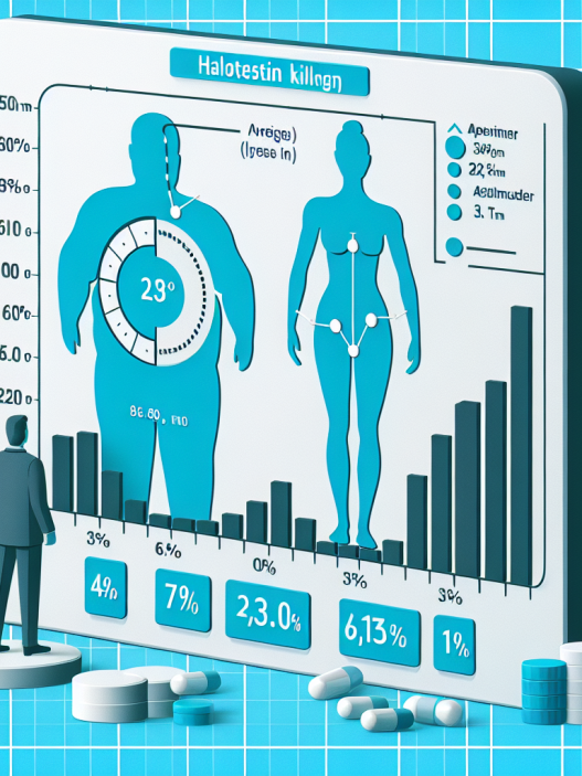 Cuántos kg se ganan con Halotestin (en promedio)