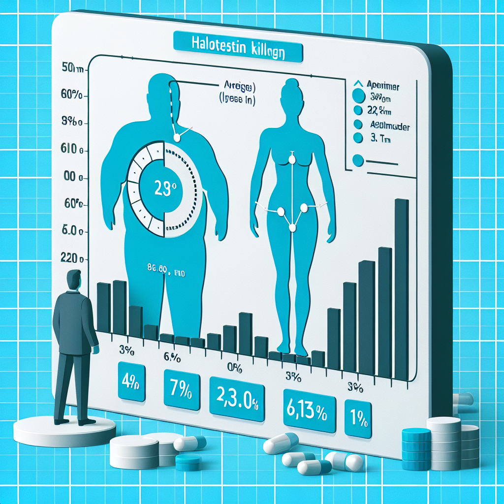 Cuántos kg se ganan con Halotestin (en promedio)
