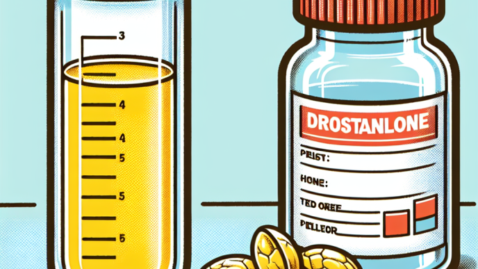 ¿Drostanolone pastillas cambia el color de la orina?