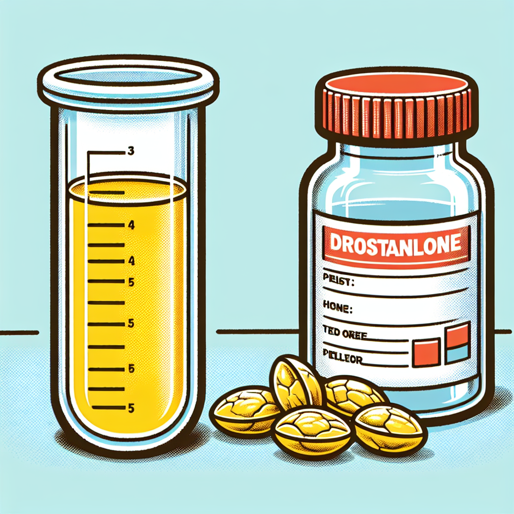 ¿Drostanolone pastillas cambia el color de la orina?