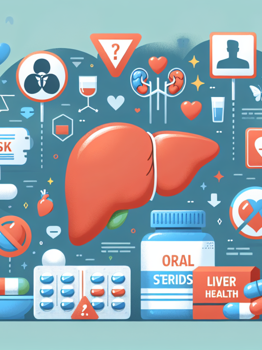 Esteroides orales y salud hepática: riesgos y cuidados