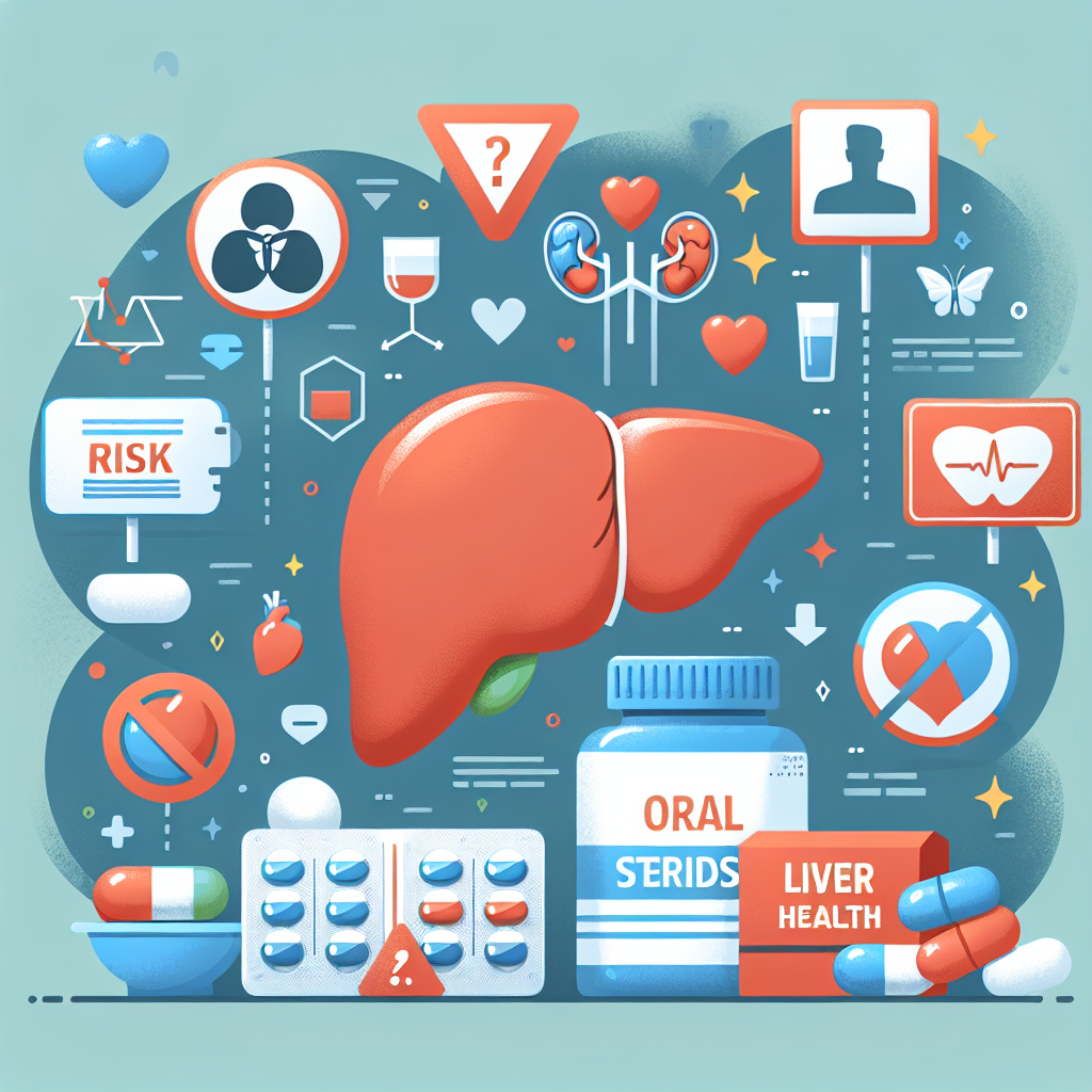 Esteroides orales y salud hepática: riesgos y cuidados