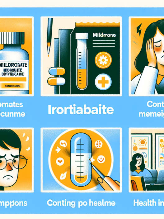 Qué hacer si Mildronate Dihydricume te produce irritabilidad