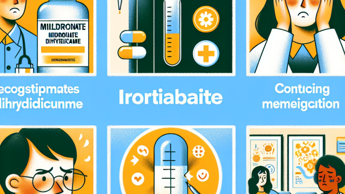 Qué hacer si Mildronate Dihydricume te produce irritabilidad