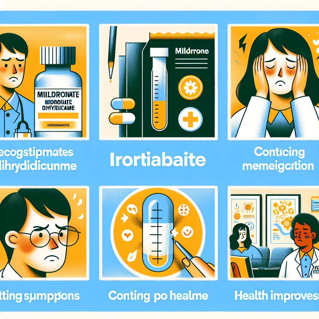 Qué hacer si Mildronate Dihydricume te produce irritabilidad