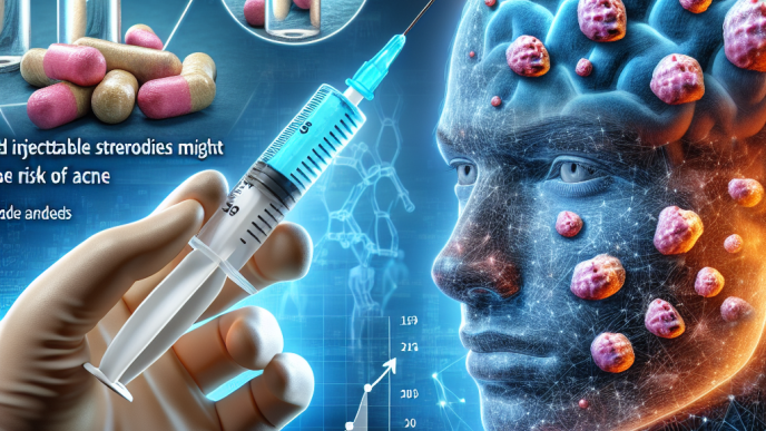 ¿Aumenta Esteroides inyectables el riesgo de acné?