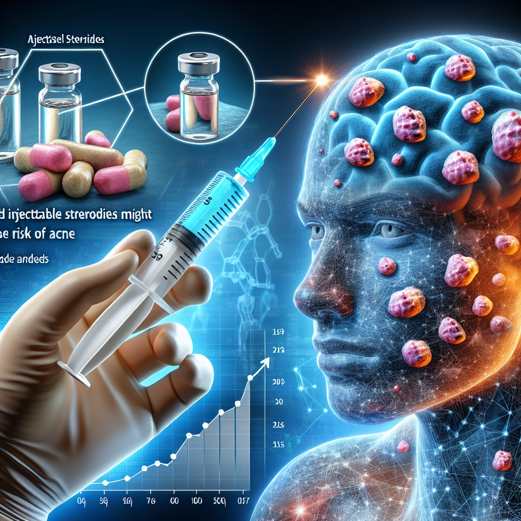 ¿Aumenta Esteroides inyectables el riesgo de acné?