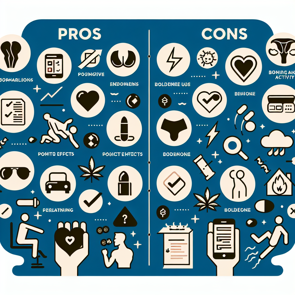 Boldenona y actividad sexual: pros y contras