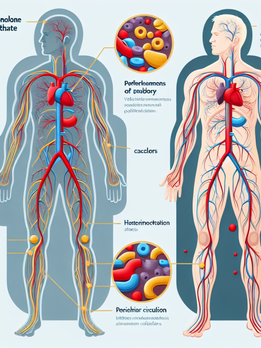 Cómo afecta Enantato de metenolona a la circulación periférica