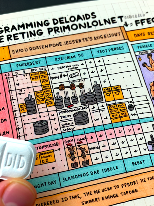 Cómo programar deloads sin perder efecto de Primobolan (Metenolona) pastillas