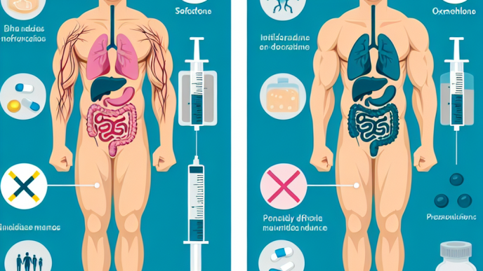 Diferencias en resultados al usar Oximetolona con y sin insulina