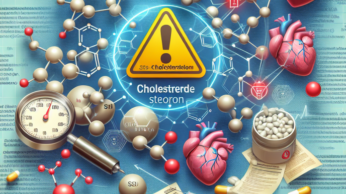 Mezcla de esteroides y niveles de colesterol: ¿hay riesgo?