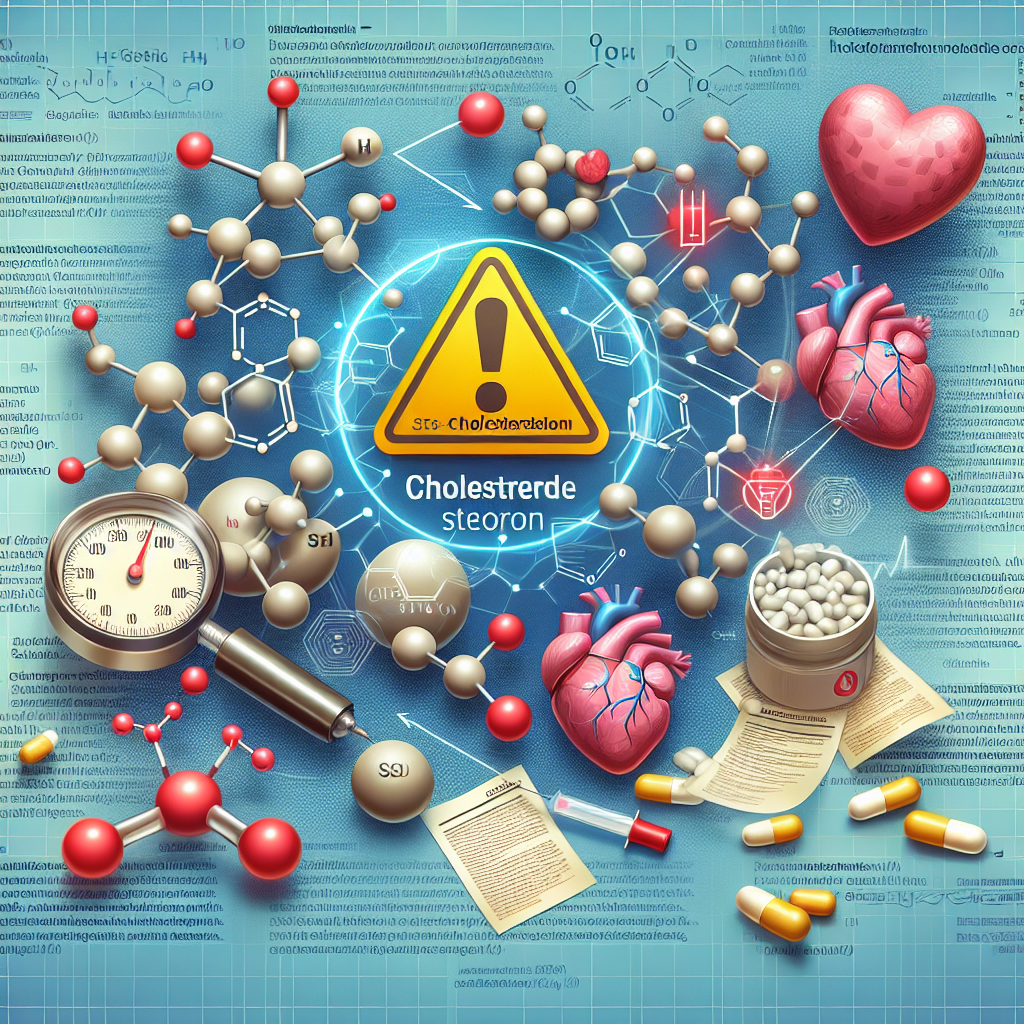 Mezcla de esteroides y niveles de colesterol: ¿hay riesgo?