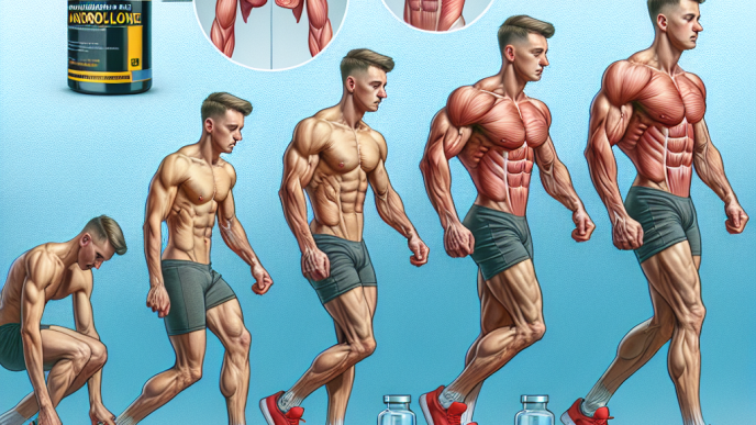 Nandrolona y ritmo de crecimiento muscular en principiantes