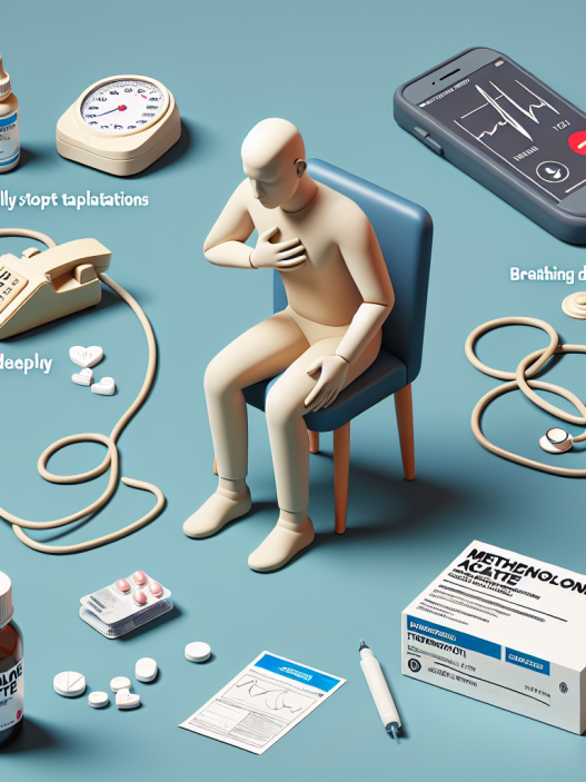 Qué hacer si Acetato de metenolona provoca palpitaciones