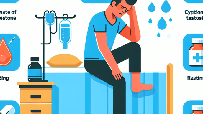 Qué hacer si te sientes enfermo usando Cipionato de testosterona