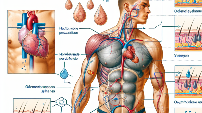Qué tipo de sudoración indica que Oximetolona está activo