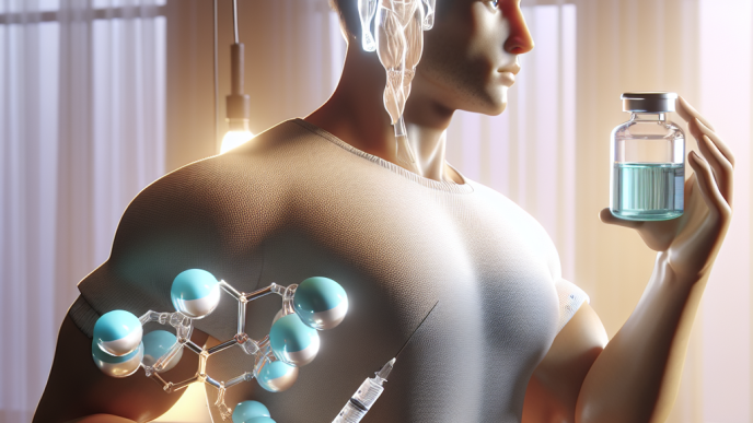 Uso de Suspensión acuosa de testosterona sin entrenamiento con pesas