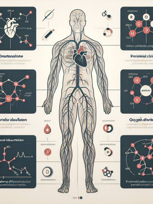 Cómo afecta Drostanolona a la circulación periférica