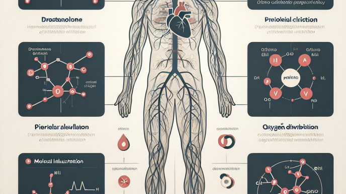Cómo afecta Drostanolona a la circulación periférica