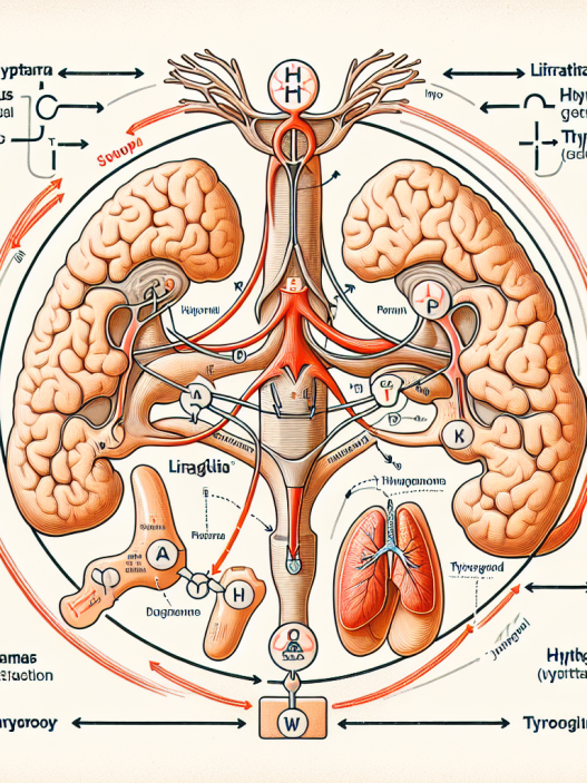 Cómo afecta Liraglutida al eje HPTA