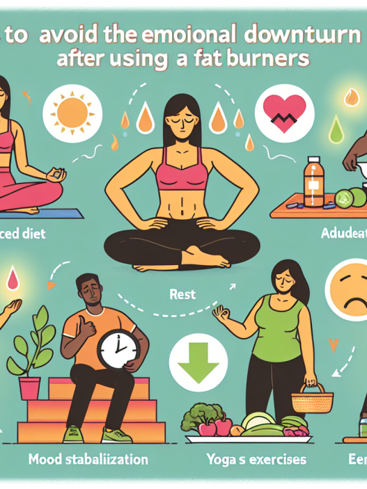 Cómo evitar el bajón emocional post-Quemadores de grasa