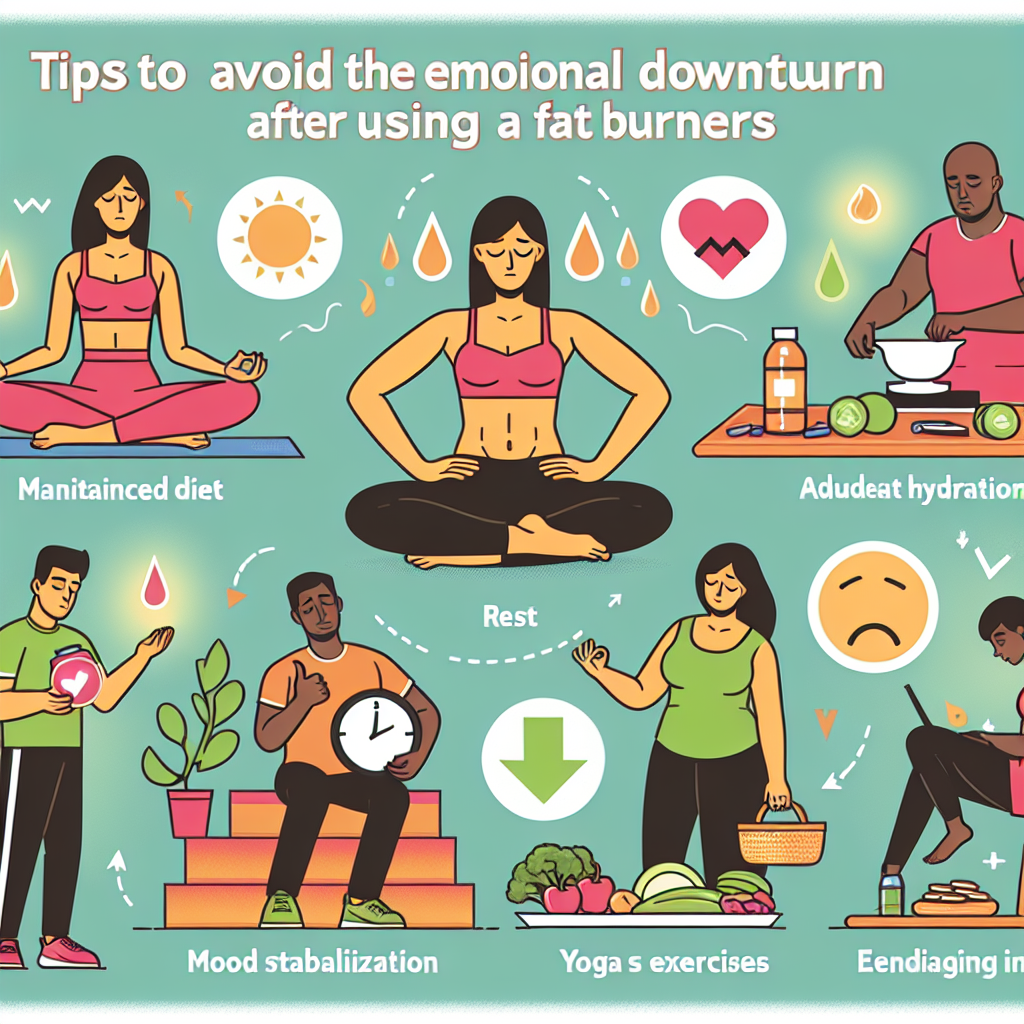 Cómo evitar el bajón emocional post-Quemadores de grasa