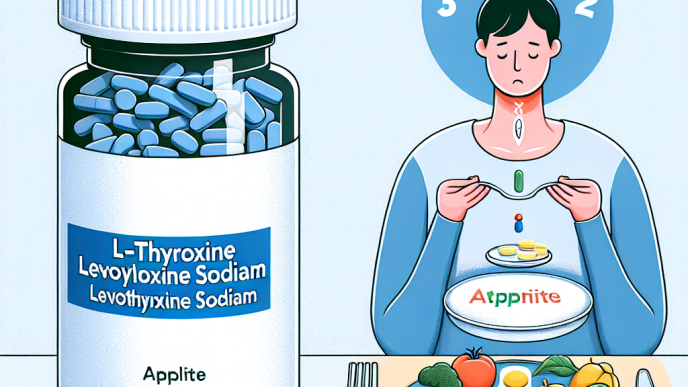 El impacto de L-Thyroxine Sodium/Levothyroxine Sodium (LT4 sodium) sobre el apetito