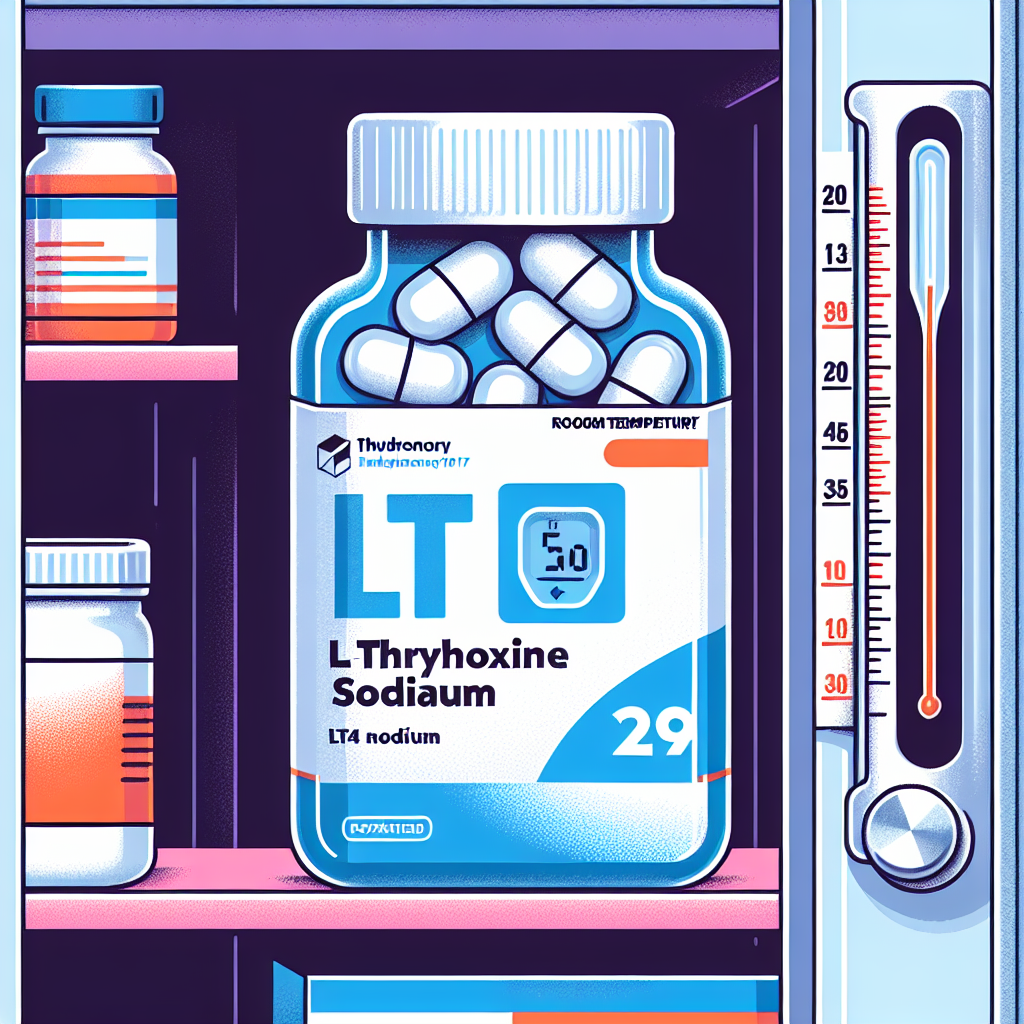 ¿Es necesario refrigerar L-Thyroxine Sodium/Levothyroxine Sodium (LT4 sodium)?