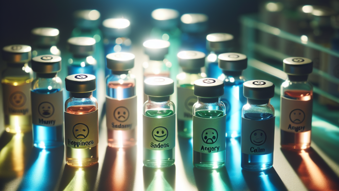 Preparados de péptidos y cambios en el estado de ánimo