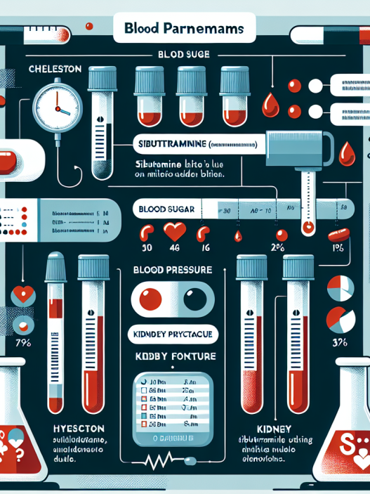 Qué parámetros vigilar en sangre al usar Sibutramine