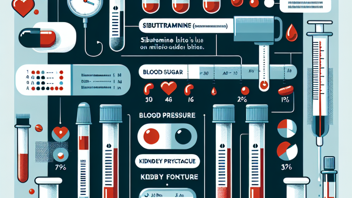 Qué parámetros vigilar en sangre al usar Sibutramine