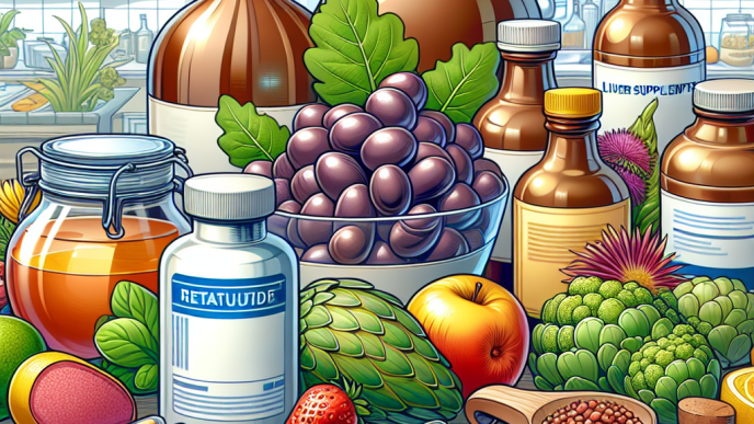 Qué suplementos hepáticos van mejor con Retatrutide