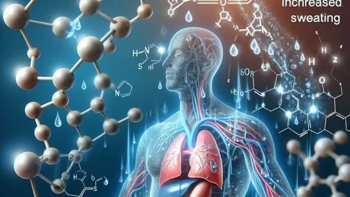 Qué tipo de sudoración indica que Sibutramine está activo