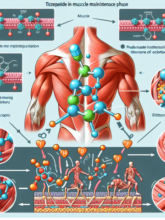 Tirzepatide en fases de mantenimiento muscular