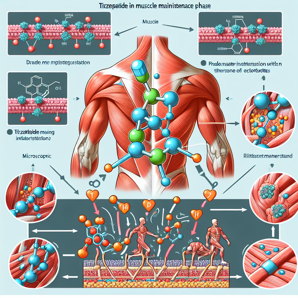 Tirzepatide en fases de mantenimiento muscular