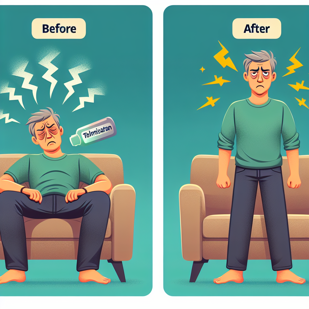 Cómo afecta Telmisartan a tu percepción del cansancio