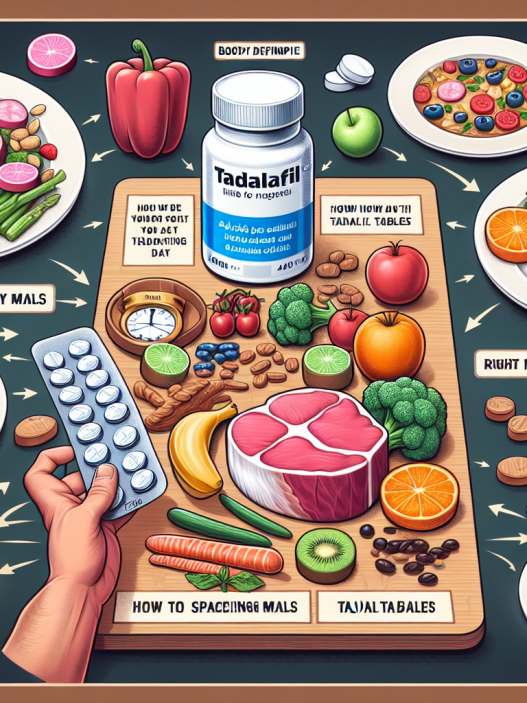 Cómo ajustar la dieta con Tadalafil para definición