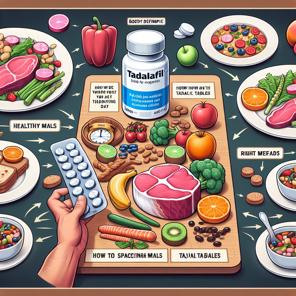 Cómo ajustar la dieta con Tadalafil para definición