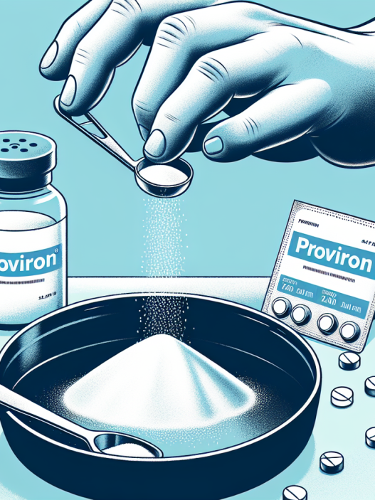 Cómo ajustar la ingesta de sal al usar Proviron