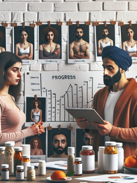 Cómo monitorear el progreso con fotos durante Vitamines