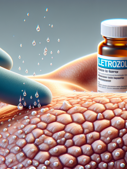 Cómo responde la piel al sudor con Letrozol