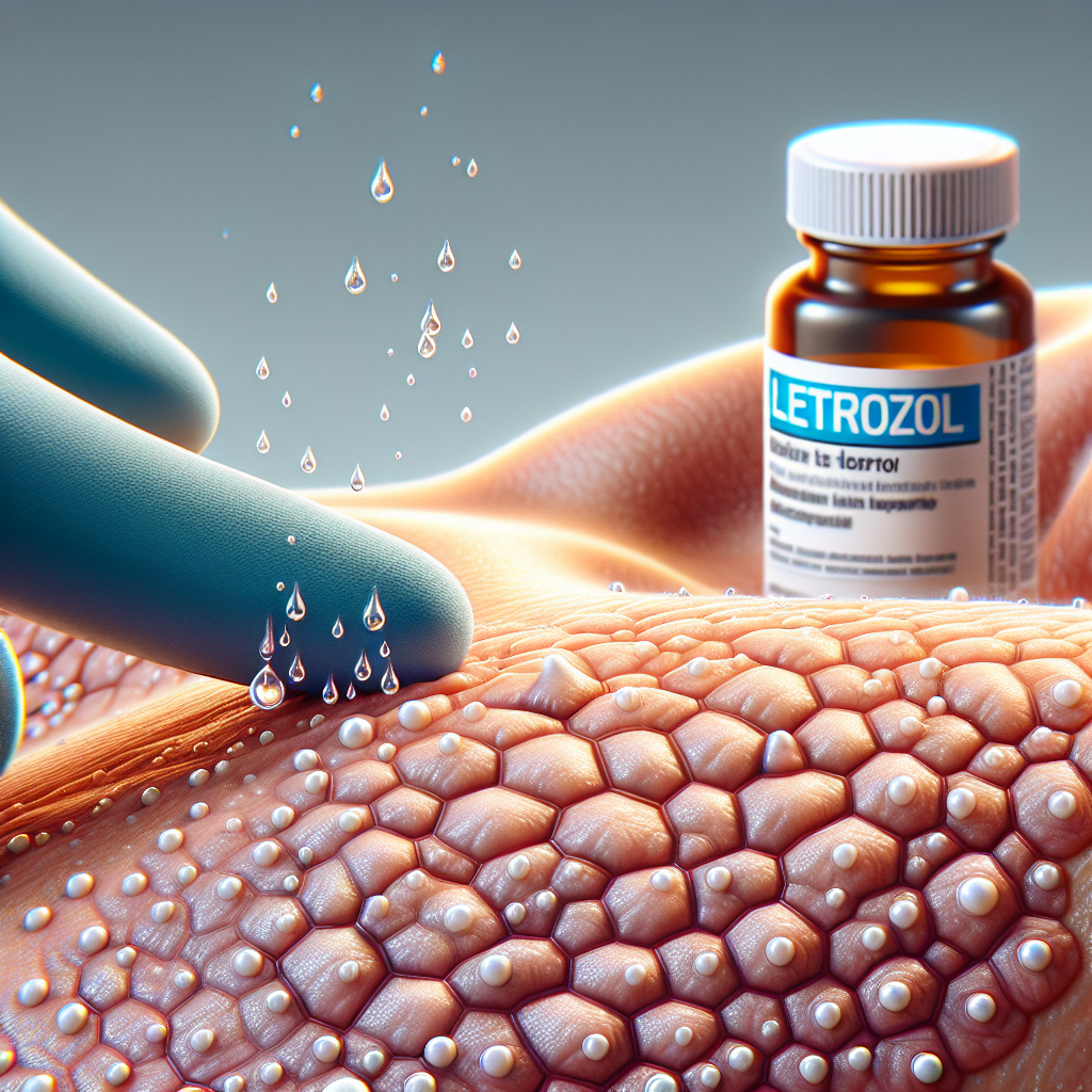 Cómo responde la piel al sudor con Letrozol