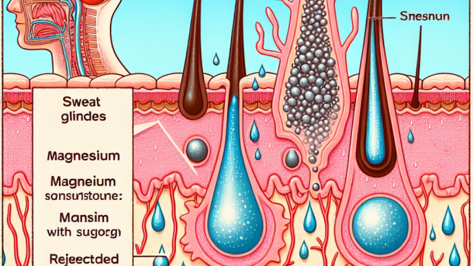 Cómo responde la piel al sudor con Magnesium