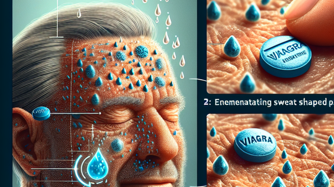 Cómo responde la piel al sudor con Viagra
