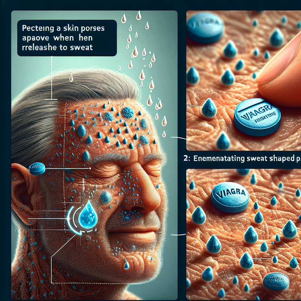 Cómo responde la piel al sudor con Viagra