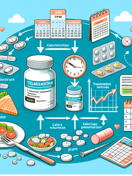 Cómo usar Telmisartan en fases de reducción calórica