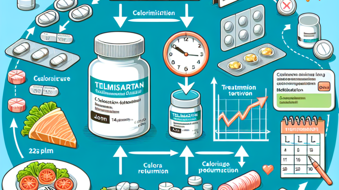 Cómo usar Telmisartan en fases de reducción calórica